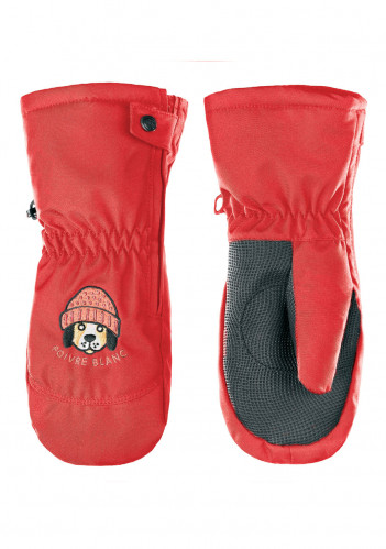 Detské rukavice POIVRE BLANC W17-0973-BBBY Ski Mittens SCARLET RED